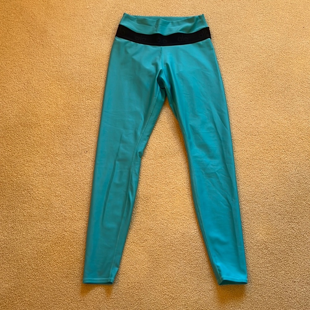 Alo yoga Turquoise Leggings